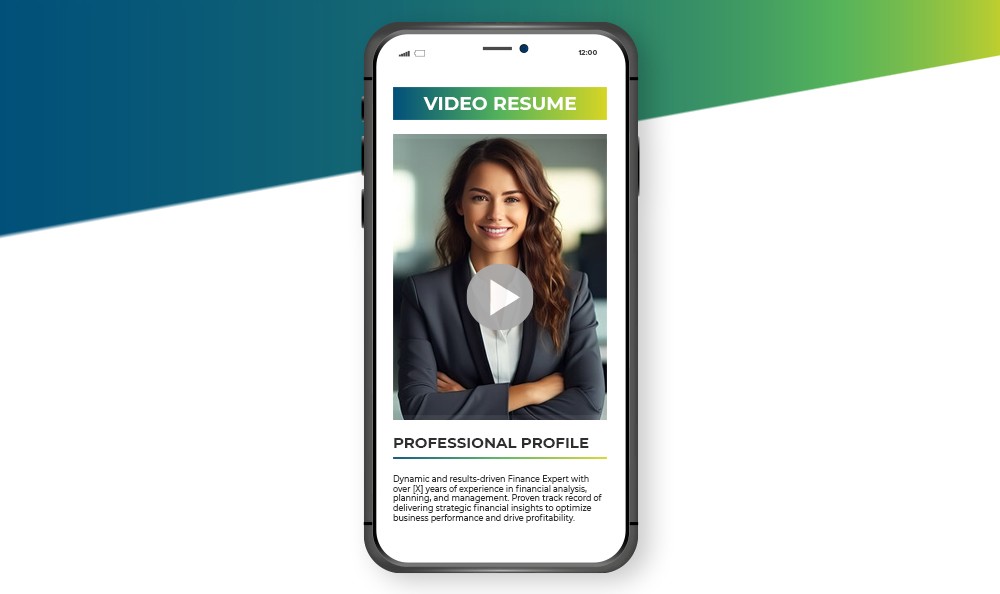 Video Resume - Graduate Financial Recruitment